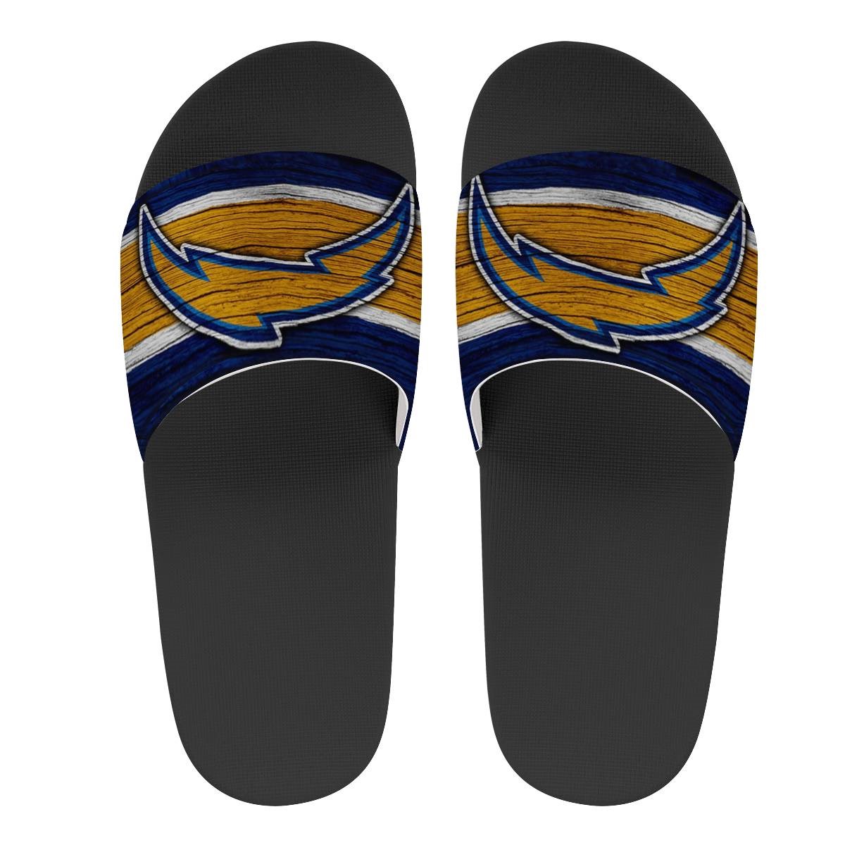 Youth Los Angeles Chargers Flip Flops 001