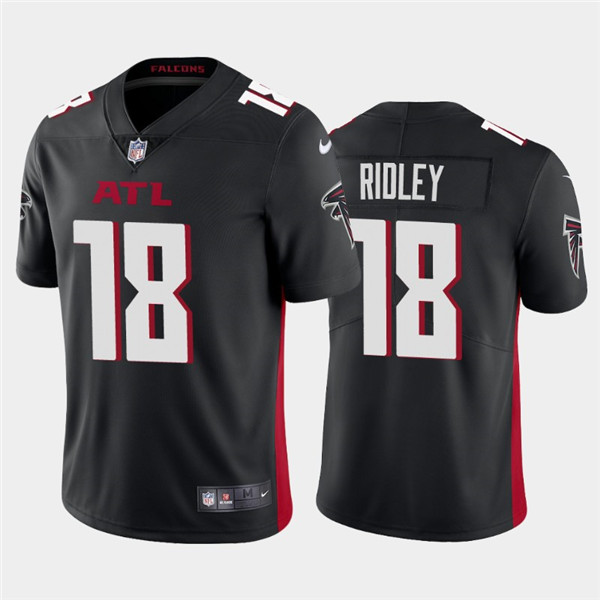 Men's Atlanta Falcons #18 Calvin Ridley 2020 Black Vapor Untouchable Limited Stitched NFL Jersey