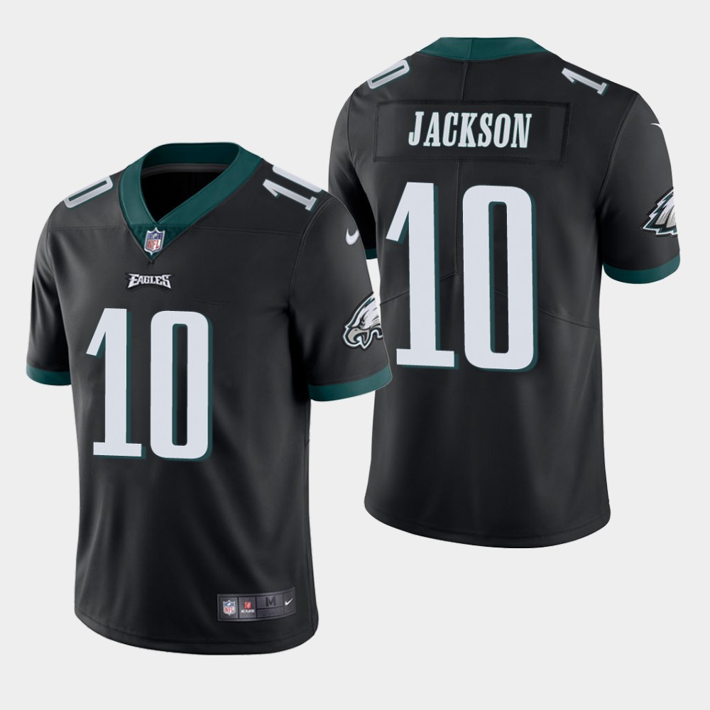 Men's Eagles #10 DeSean Jackson Midnight Black Vapor Untouchable Limited Stitched NFL Jersey
