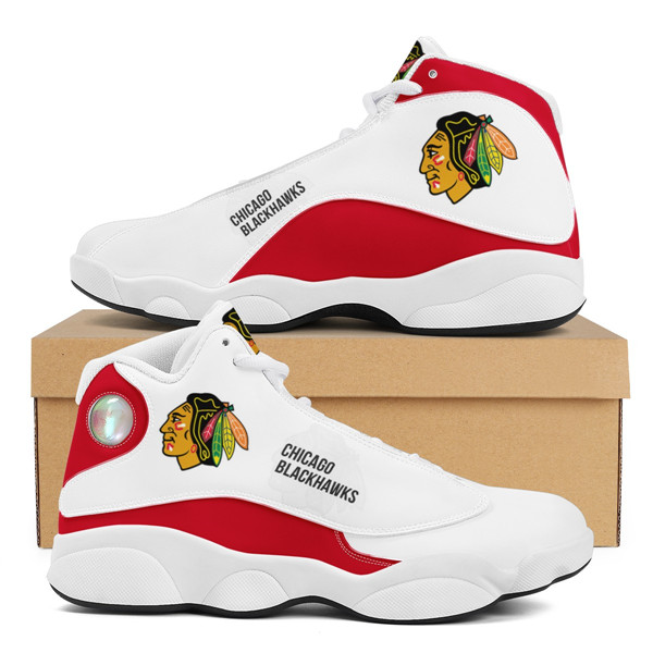 Men's Chicago Blackhawks Chicago Blackhawks Limited Edition JD13 Sneakers 002