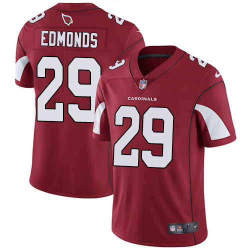 Men's Arizona Cardinals #29 Chase Edmonds Red NFL Game Jersey