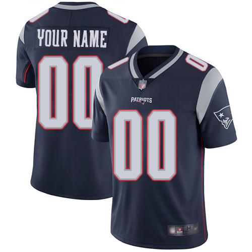 Men's Patriots ACTIVE PLAYER Navy Vapor Untouchable Limited Stitched NFL Jersey (Check description if you want Women or Youth size)