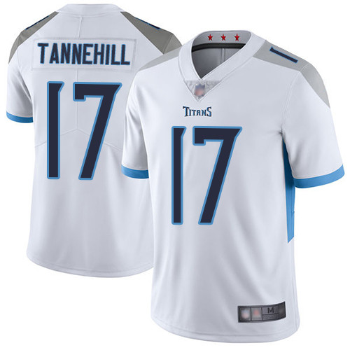 Men's Tennessee Titans #17 Ryan Tannehill White Vapor Untouchable Limited Stitched NFL Jersey