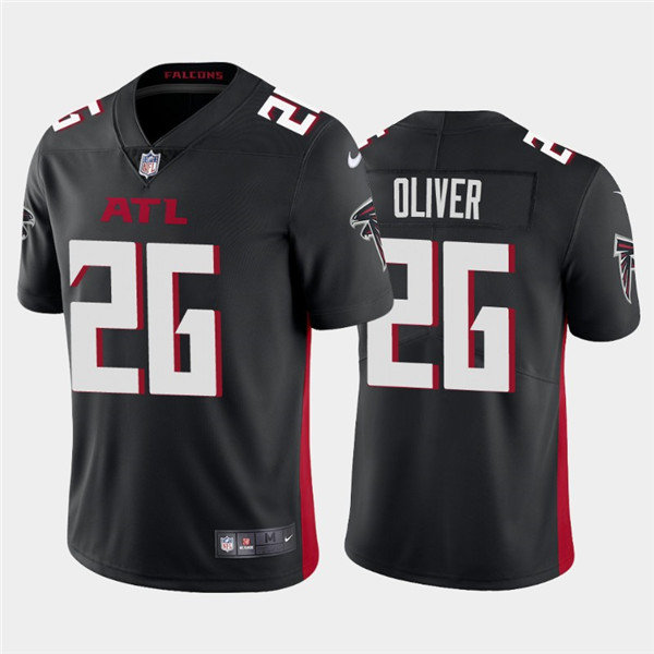 Men's Atlanta Falcons #26 Isaiah Oliver 2020 Black Vapor Untouchable Limited Stitched NFL Jersey