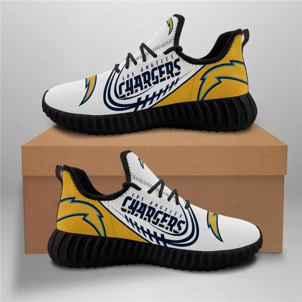 Women's NFL Los Angeles Chargers Lightweight Running Shoes 002