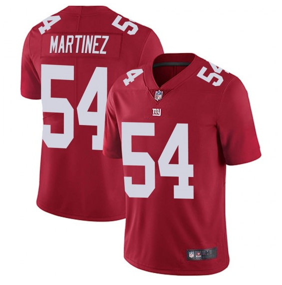 Men's New York Giants #54 Blake Martinez Red Vapor Untouchable Limited Stitched NFL Jersey