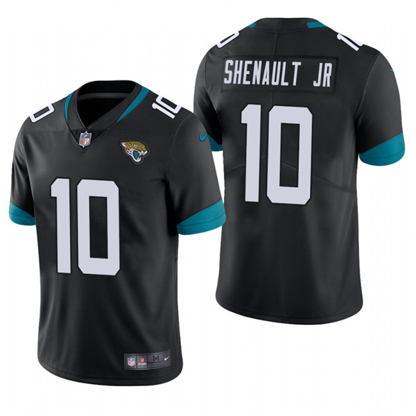 Men's Jacksonville Jaguars #10 Laviska Shenault Jr. Black Vapor Untouchable Limited Stitched Jersey