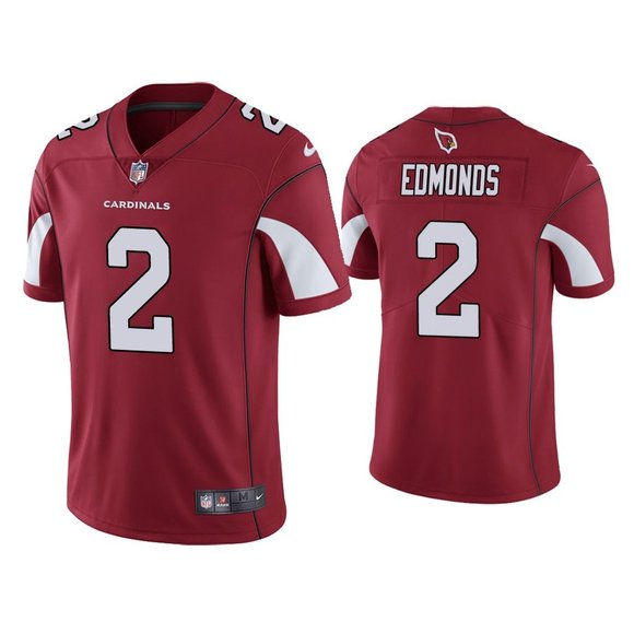 Men's Arizona Cardinals #2 Chase Edmonds Red Vapor Untouchable Limited Stitched Jersey