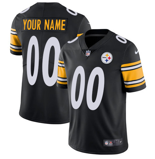 Youth Pittsburgh Steelers ACTIVE PLAYER Custom Black Stitched Jersey