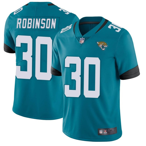 Men's Jacksonville Jaguars #30 Cam Robinson Blue Vapor Untouchable Limited Stitched NFL Jersey