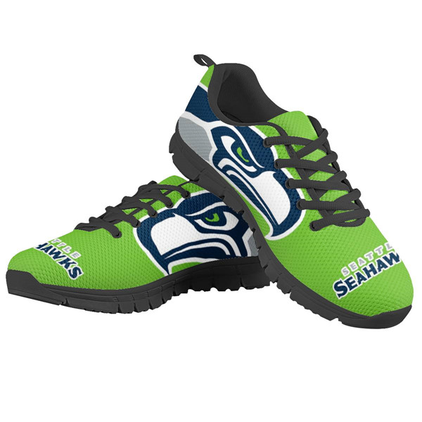 Men's NFL Seattle Seahawks Lightweight Running Shoes 014