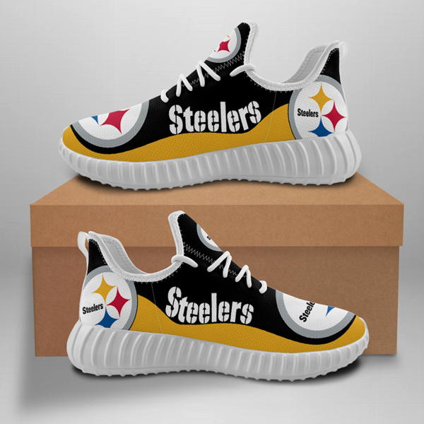 Women's NFL Pittsburgh Steelers Lightweight Running Shoes 001