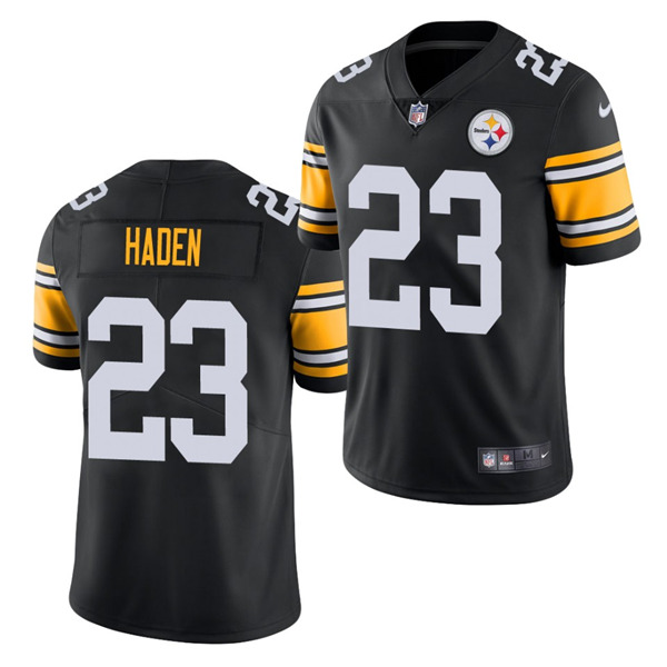 Men's Pittsburgh Steelers #23 Joe Haden Black Limited Stitched NFL Jersey