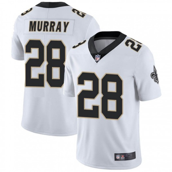Men's New Orleans Saints #28 Latavius Murray White Vapor Untouchable Limited Stitched NFL Jersey