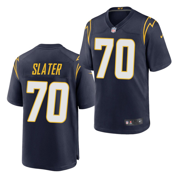 Men's Los Angeles Chargers #70 Rashawn Slater Navy 2021 Vapor Untouchable Limited Stitched NFL Jersey (Check description if you want Women or Youth size)