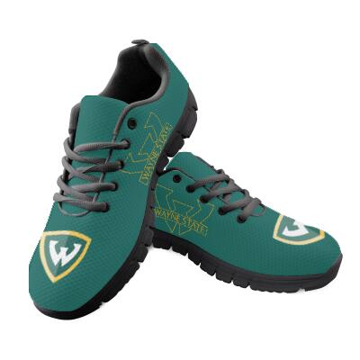 Men's Wayne State University AQ Running Shoes 001