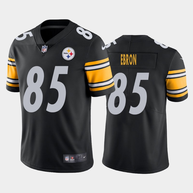 Men's Pittsburgh Steelers #85 Eric Ebron Black Vapor Untouchable Limited Stitched NFL Jersey