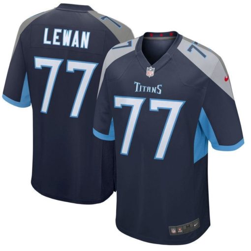 Men's Titans #77 Taylor LewanMen's Stitched NFL Limited Jersey