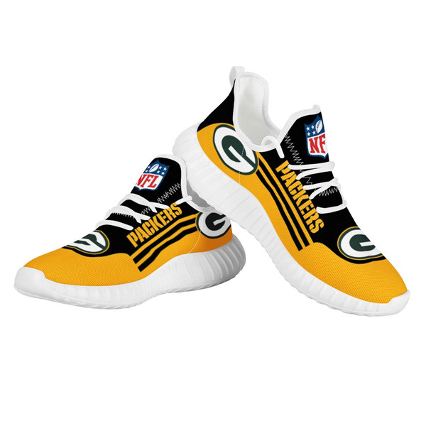 Men's NFL Green Bay Packers Lightweight Running Shoes 011