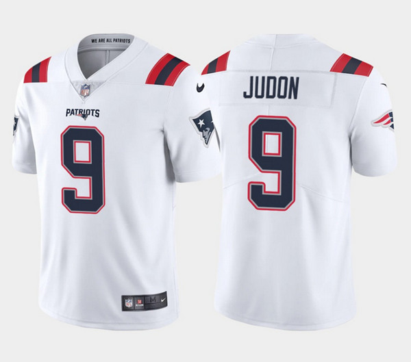 Men's New England Patriots #9 Matt Judon White Vapor Untouchable Limited Stitched NFL Jersey