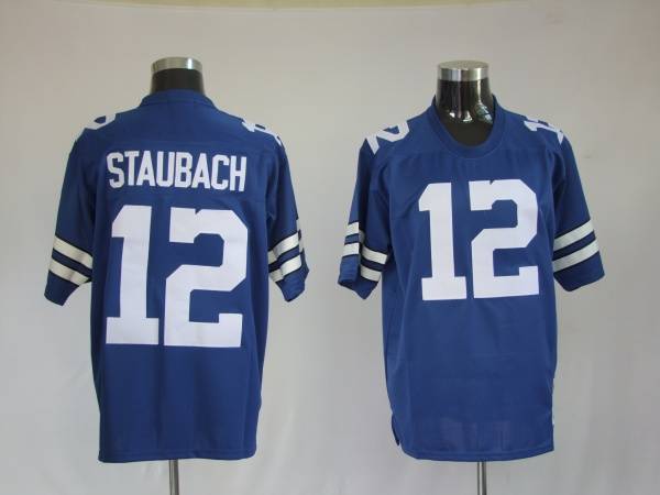 Men's Dallas Cowboys ACTIVE PLAYER Custom Blue Mitchell & Ness Stitched Throwback Jersey