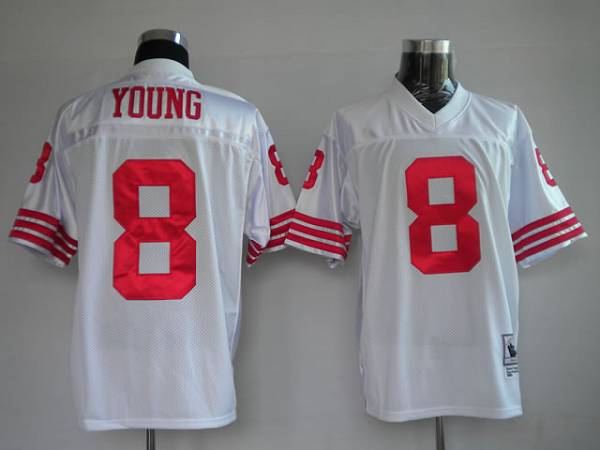 Men's San Francisco 49ers ACTIVE PLAYER White Stitched Jersey