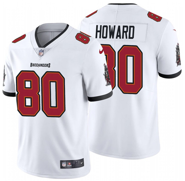 Men's Tampa Bay Buccaneers #80 O.J. Howard 2020 White Vapor Untouchable Limited Stitched NFL Jersey