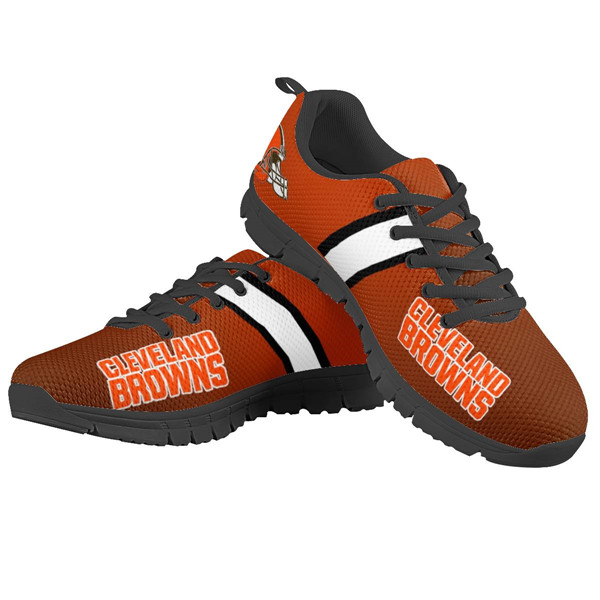 Men's NFL Cleveland Browns Lightweight Running Shoes 005