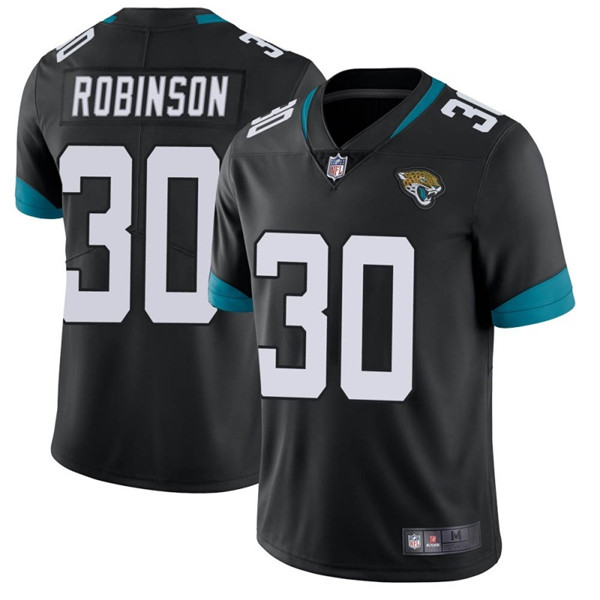Men's Jacksonville Jaguars #30 Cam Robinson Black Vapor Untouchable Limited Stitched NFL Jersey