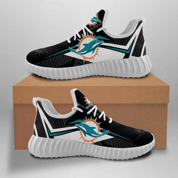 Women's NFL Miami Dolphins Lightweight Running Shoes 016