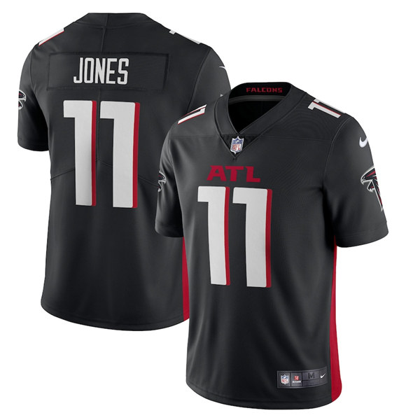 Men's Atlanta Falcons #11 Julio Jones 2020 Black Vapor Untouchable Limited Stitched NFL Jersey