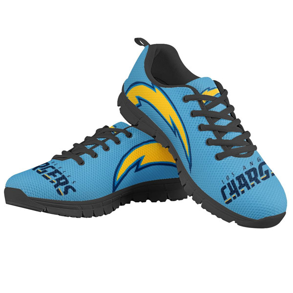 Men's NFL Los Angeles Chargers Lightweight Running Shoes 010