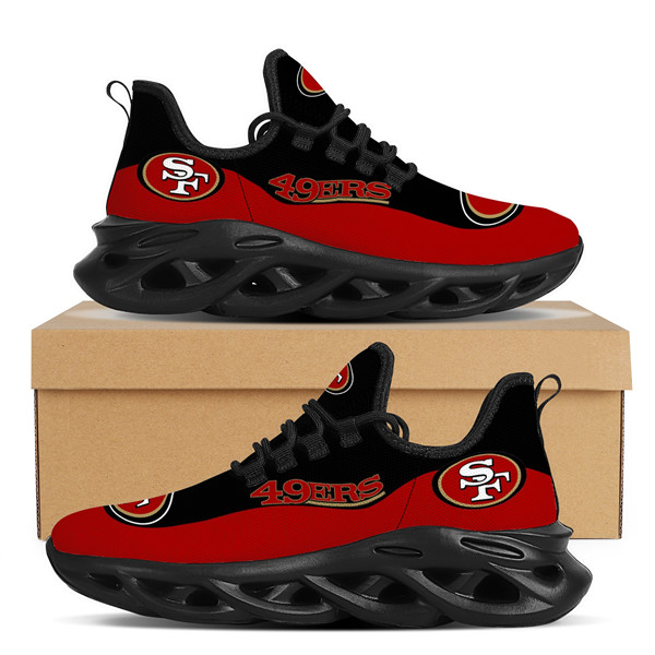 Men's San Francisco 49ers Flex Control Sneakers 001