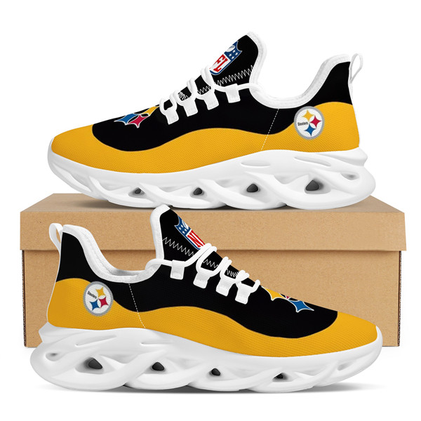 Men's Pittsburgh Steelers Flex Control Sneakers 008