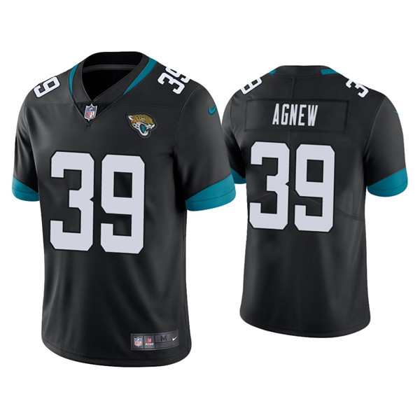 Men's Jacksonville Jaguars #39 Jamal Agnew 2021 Black Vapor Untouchable Limited Stitched Jersey