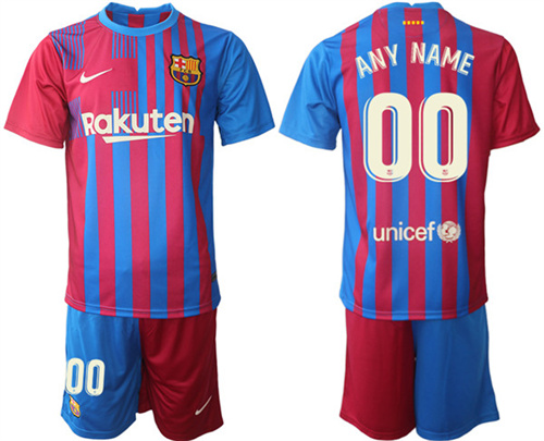 Men's Barcelona Custom Jersey With Shorts