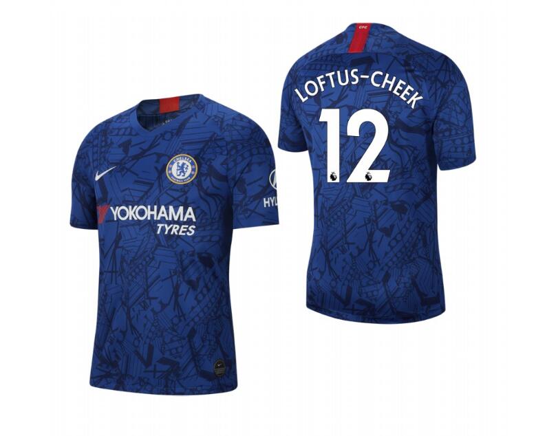 Men's Chelsea #11 Ruben Loftus Blue 2019 Soccer Club Home Official Jersey