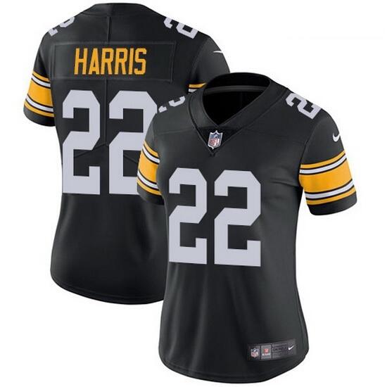 Women's Pittsburgh Steelers #22 Najee Harris Black Vapor Untouchable Limited Stitched Football Jersey(Run Small)
