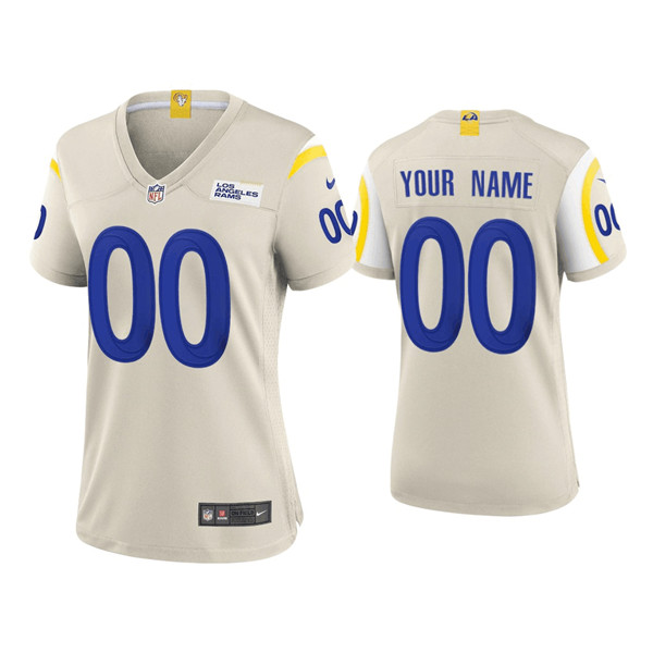 Women's Rams ACTIVE PLAYER Bone Limited Stitched NFL Jersey