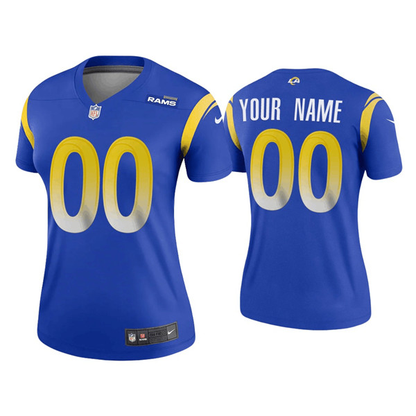 Women's Rams ACTIVE PLAYER Royal Limited Stitched NFL Jersey