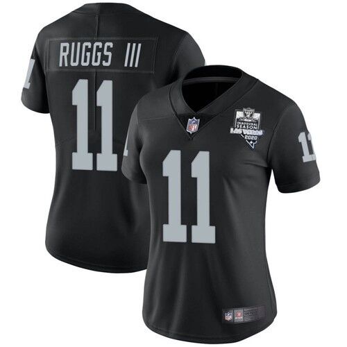 Women's Las Vegas Raiders #11 Henry Ruggs III Black 2020 Inaugural Season Vapor Untouchable Limited Stitched Jersey(Run Small)
