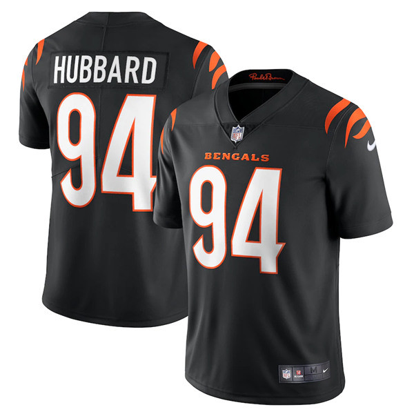 Women's Cincinnati Bengals #94 Sam Hubbard 2021 Black Vapor Limited Stitched NFL Jersey (Run Smaller)