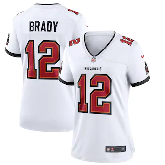 Women's Tampa Bay Buccaneers #12 Tom Brady White Vapor Untouchable Limited Stitched NFL Jersey(Run Small)