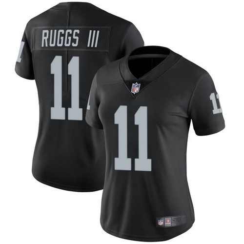 Women's Las Vegas Raiders #11 Henry Ruggs III Black Vapor Untouchable Limited Stitched NFL Jersey(Run Small)