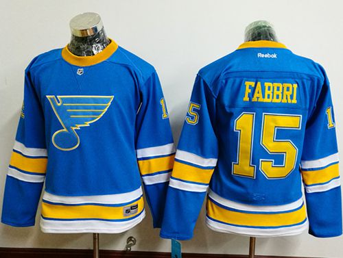 Blues #15 Robby Fabbri Light Blue 2017 Winter Classic Women's Stitched NHL Jersey
