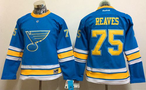 Blues #75 Ryan Reaves Light Blue 2017 Winter Classic Women's Stitched NHL Jersey