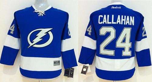 Lightning #24 Ryan Callahan Blue Home Women's Stitched NHL Jersey