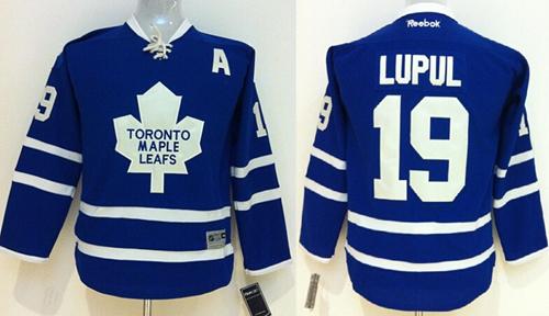 Maple Leafs #19 Joffrey Lupul Blue Home Women's Stitched NHL Jersey