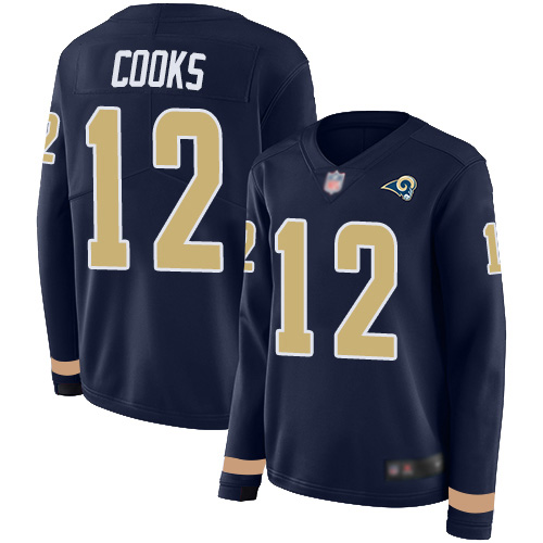 Women's Rams ACTIVE PLAYER Long sleeves Custom Stitched NFL Jersey