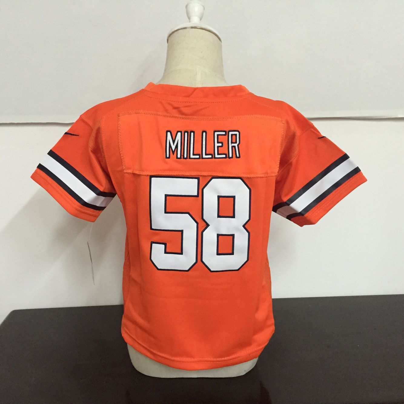 Toddler Nike Denver Broncos #58 Von Miller Orange Stitched NFL Jersey
